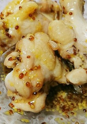 手羽元のグリル＊ハニーマスタード和え-レシピのメイン写真