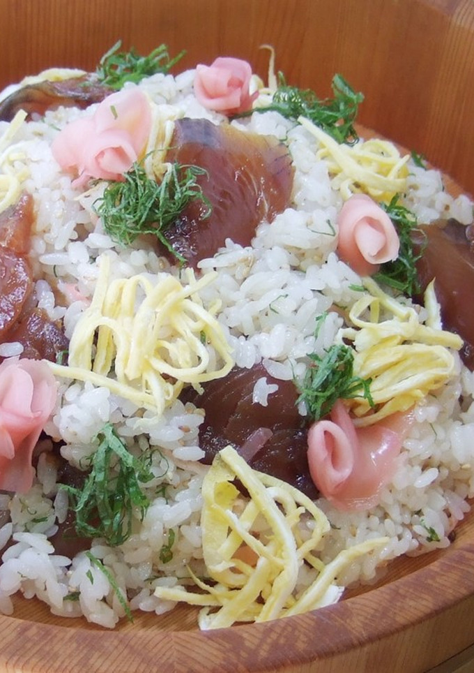 初鰹の手こね寿司（ちらし寿司）-レシピのメイン写真