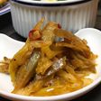 ごぼうとセロリのトマトきんぴら