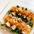 レンチンで簡単♬ニラの肉巻き〜ネギソース
