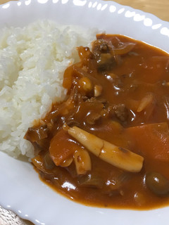 ルー不要!常備材料で☆節約ハヤシライス-レシピのメイン写真