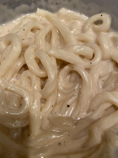 カルボナーラ風シチューうどん-レシピのメイン写真