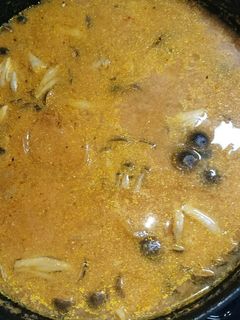 鶏ももキノコトマト煮込みパスタにストック-レシピのメイン写真