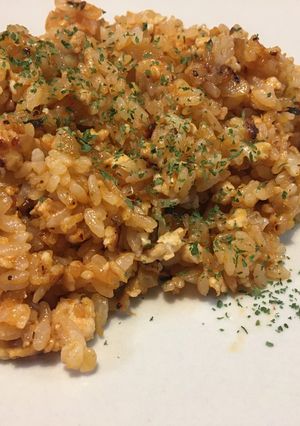 焦がしケチャップのチキンライス-レシピのメイン写真