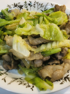 春キャベツと豚肉だけ炒め-レシピのメイン写真