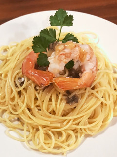 簡単絶品!エビと白トリュフのパスタ-レシピのメイン写真