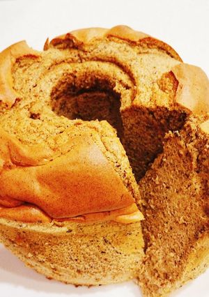 ほうじ茶シフォンケーキ 簡単-レシピのメイン写真