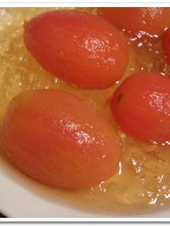 トマトのコンポート~梅酒のジュレ添え~-レシピのメイン写真