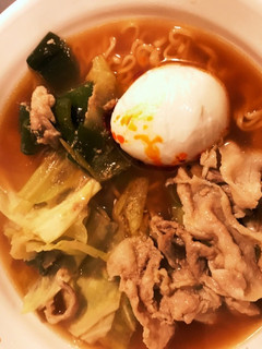 ウイルス飛んでけ。生姜たっぷりラーメン-レシピのメイン写真