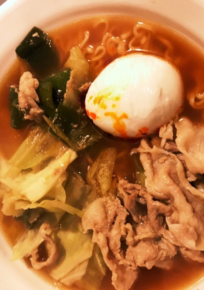 ウイルス飛んでけ。生姜たっぷりラーメン-レシピのメイン写真