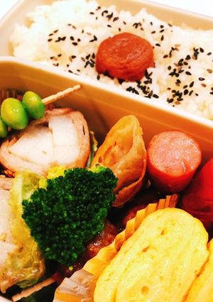 わたしの 長芋の豚肉巻き 焼き味噌風味-レシピのメイン写真