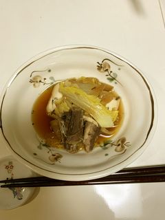 サバ缶豆腐(煮物)-レシピのメイン写真
