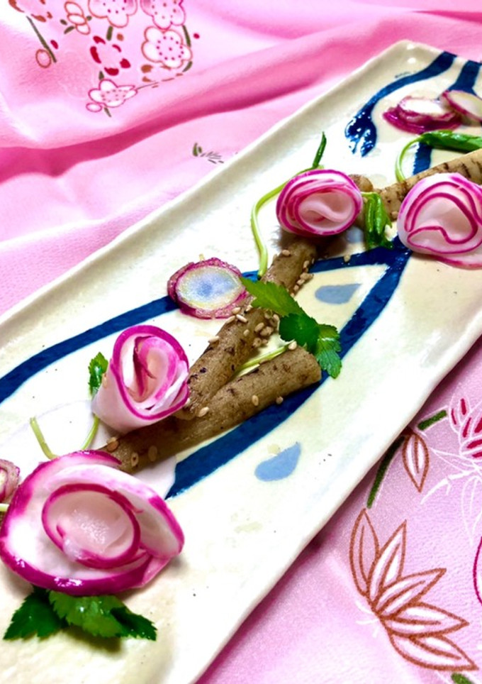 桃の節句♡蕪甘酢漬けで花を飾りましょう♪-レシピのメイン写真
