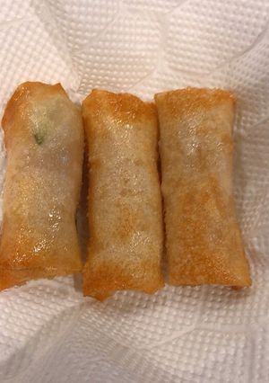 ハムときゅうりとチーズのミニ春巻き！-レシピのメイン写真