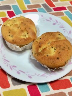 超簡単☆おさつなスイートポテトマフィン♫-レシピのメイン写真