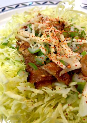 鶏皮のおつまみサラダ-レシピのメイン写真