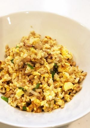納豆チャーハン(キッズメニュー)-レシピのメイン写真