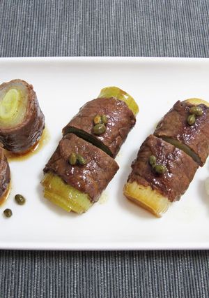 ねぎの牛肉巻き-レシピのメイン写真