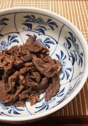 簡単!牛肉の甘辛炒め✨冷凍してお弁当に!-レシピのメイン写真