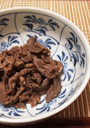 簡単！牛肉の甘辛炒め✨冷凍してお弁当に！-レシピのメイン写真