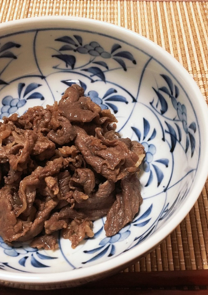 簡単！牛肉の甘辛炒め✨冷凍してお弁当に！-レシピのメイン写真