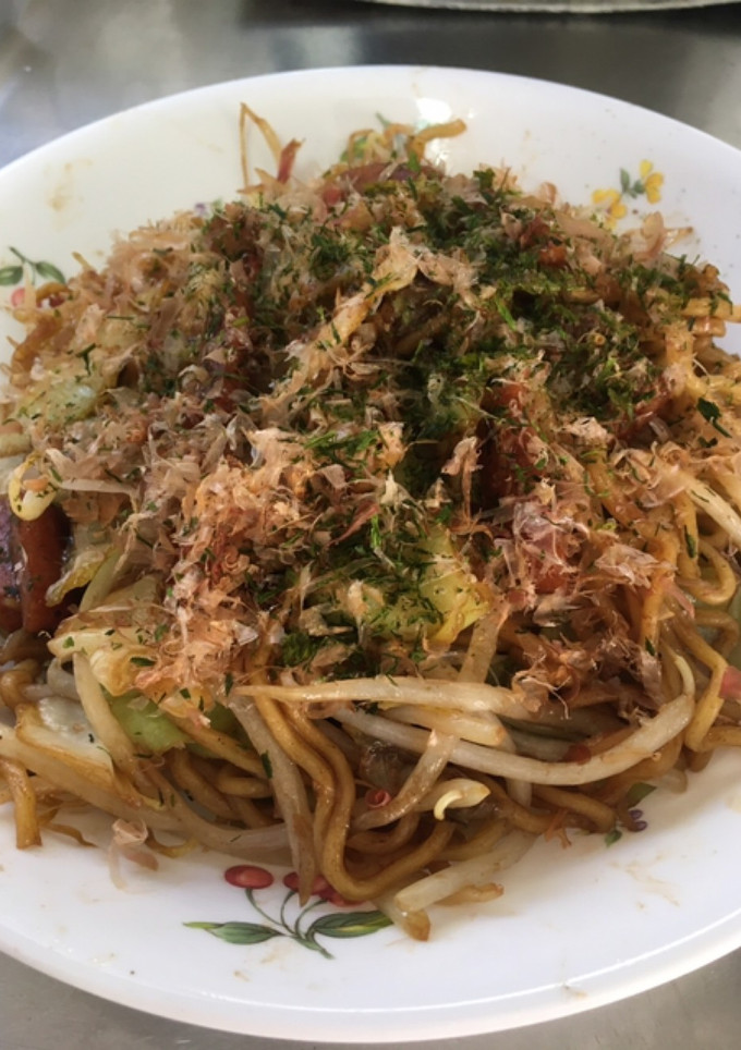 週末お昼の焼きそば-レシピのメイン写真