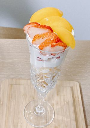 なおみんのおいしいフルーツパフェ-レシピのメイン写真