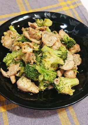 ブロコと鶏肉のマヨソテー-レシピのメイン写真