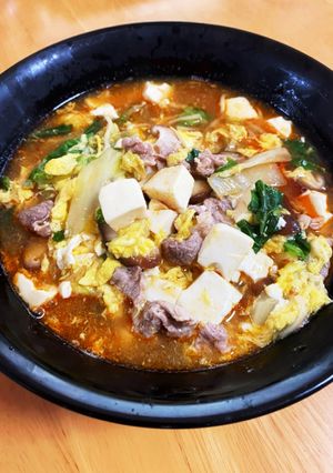 簡単！ちょい足しで、本格ご褒美酸辣湯麺♡-レシピのメイン写真