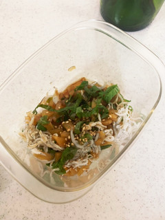 たくあんと、大葉しらすの和物-レシピのメイン写真