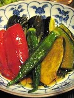 野菜の揚げ浸し-レシピのメイン写真