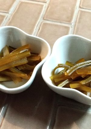 ごま油香る、茎わかめの炊いたん-レシピのメイン写真
