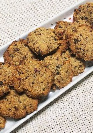 砂糖不使用ザクザクオートミールクッキー-レシピのメイン写真