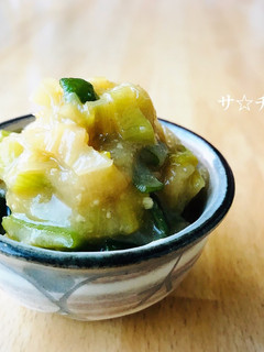 ご飯乗せ!旨ねぎ味噌-レシピのメイン写真