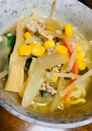 子供喜ぶ給食風味噌ラーメン♡-レシピのメイン写真