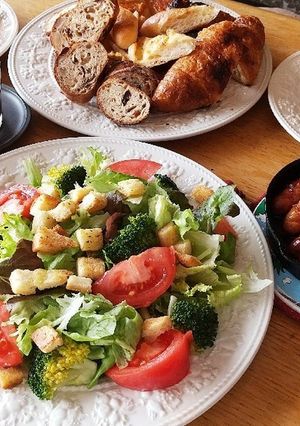 朝ごはん! シーザーサラダ-レシピのメイン写真