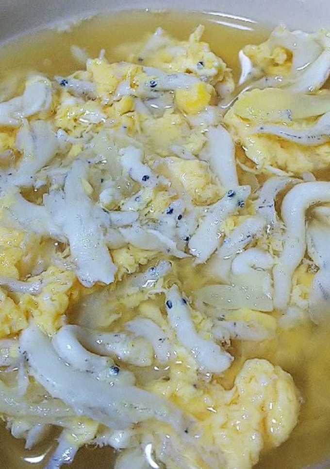 白魚の卵とじ-レシピのメイン写真