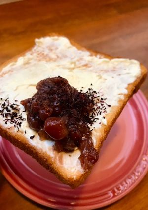 美味しいから！！クリチゆかりあんトースト-レシピのメイン写真