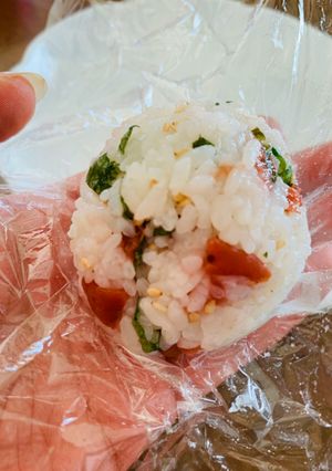 簡単梅と大葉のおにぎり♡-レシピのメイン写真