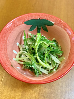 水菜の簡単!温サラダ-レシピのメイン写真