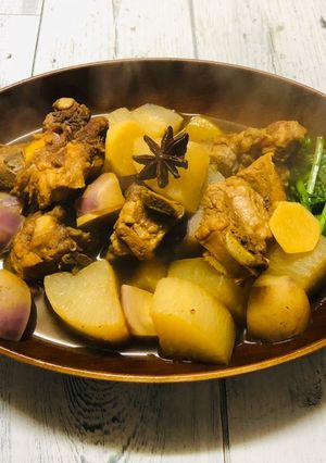 発酵茶入り肉骨茶で免疫力アップ-レシピのメイン写真