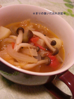 野菜不足のあなたに具沢山デトックススープ-レシピのメイン写真