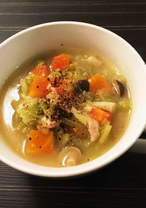 サイゼ風キャベツの煮込みスープ-レシピのメイン写真