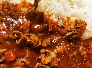 ルー不要！トマト缶でハヤシライス-レシピのメイン写真