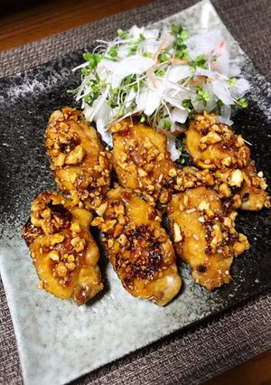 ナッツが香ばしい居酒屋風手羽中-レシピのメイン写真