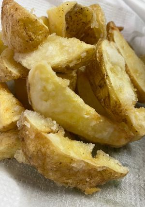 簡単皮付きポテトフライ-レシピのメイン写真