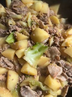 キャベツとじゃがいもの炒め煮-レシピのメイン写真