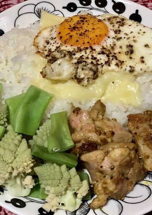 カレーチキンのワンプレート-レシピのメイン写真