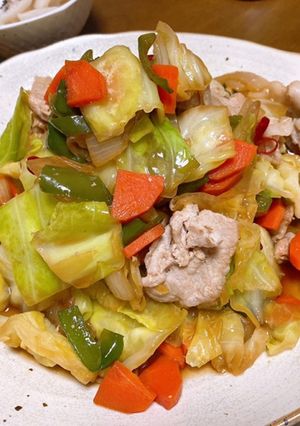 たっぷり春キャベツの回鍋肉風-レシピのメイン写真