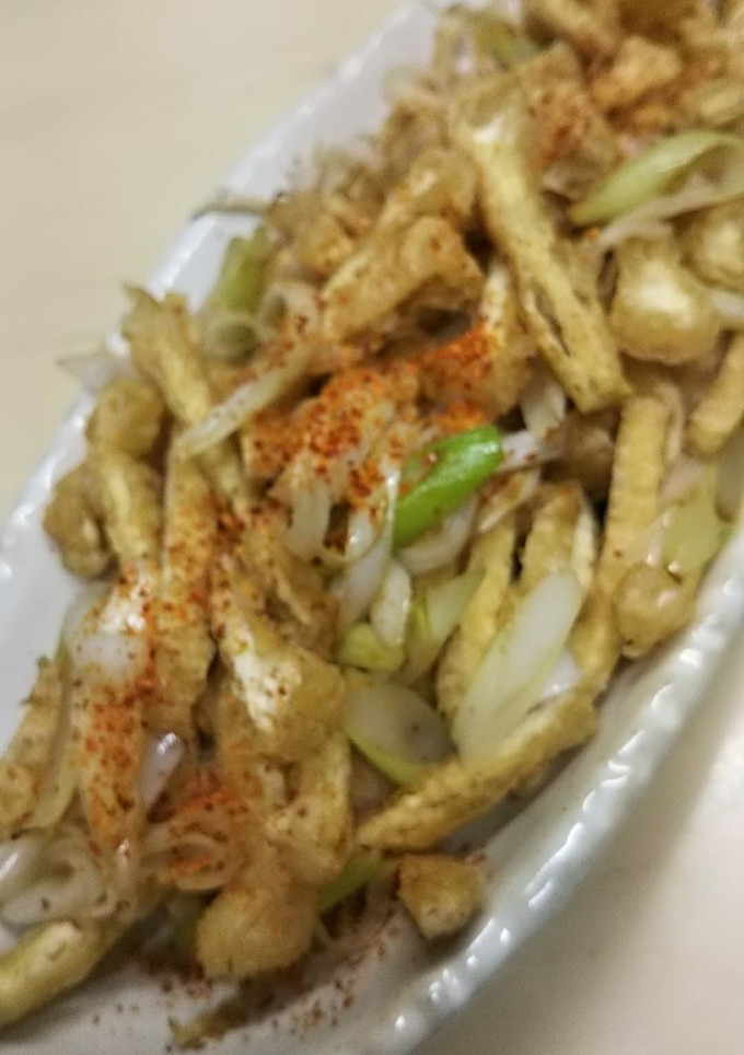 油揚げのネギ炒め-レシピのメイン写真